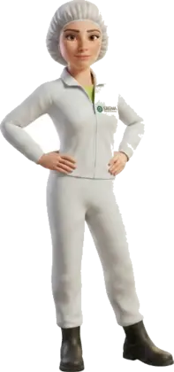 White female